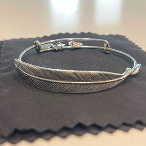 Alex and Ani Feather Bangle
